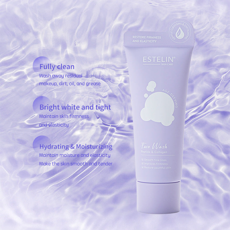 Peptides & Collagen Age-Defying Face Wash