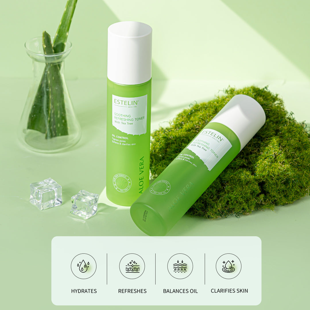 Aloe Vera Soothing Refreshing Toner With Tea Tree