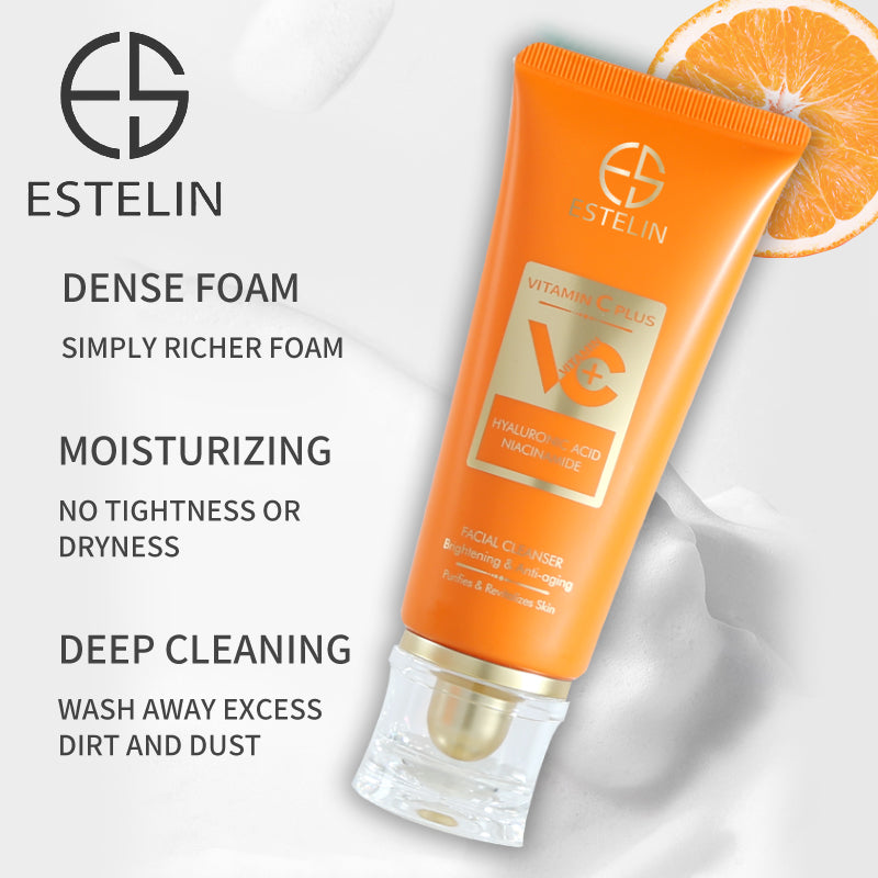 Vitamin C Plus brighteing & anti-aging facial cleanser
