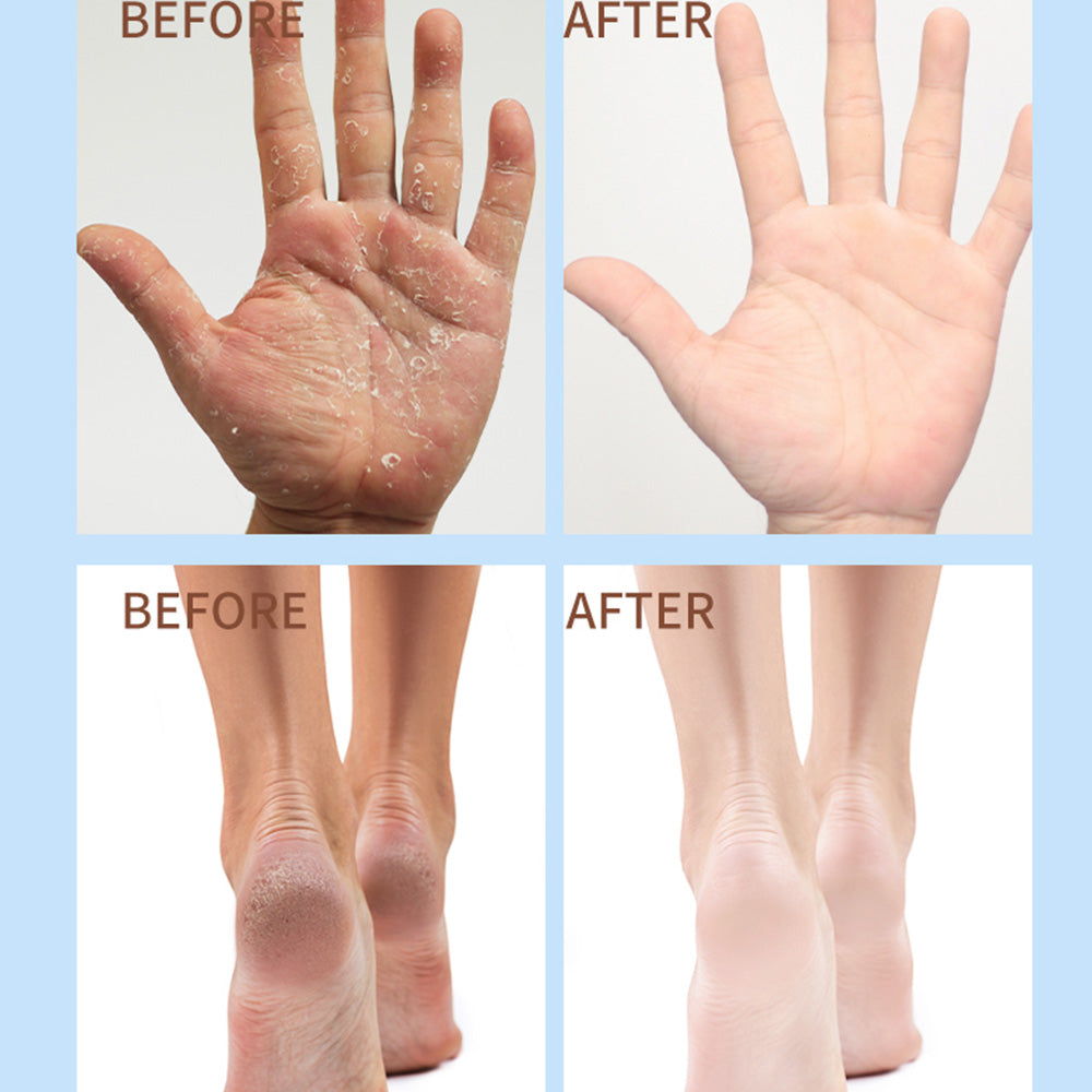 Coconut oil & Vitamin E  exfoliating & rejuvenating hand & foot scrub