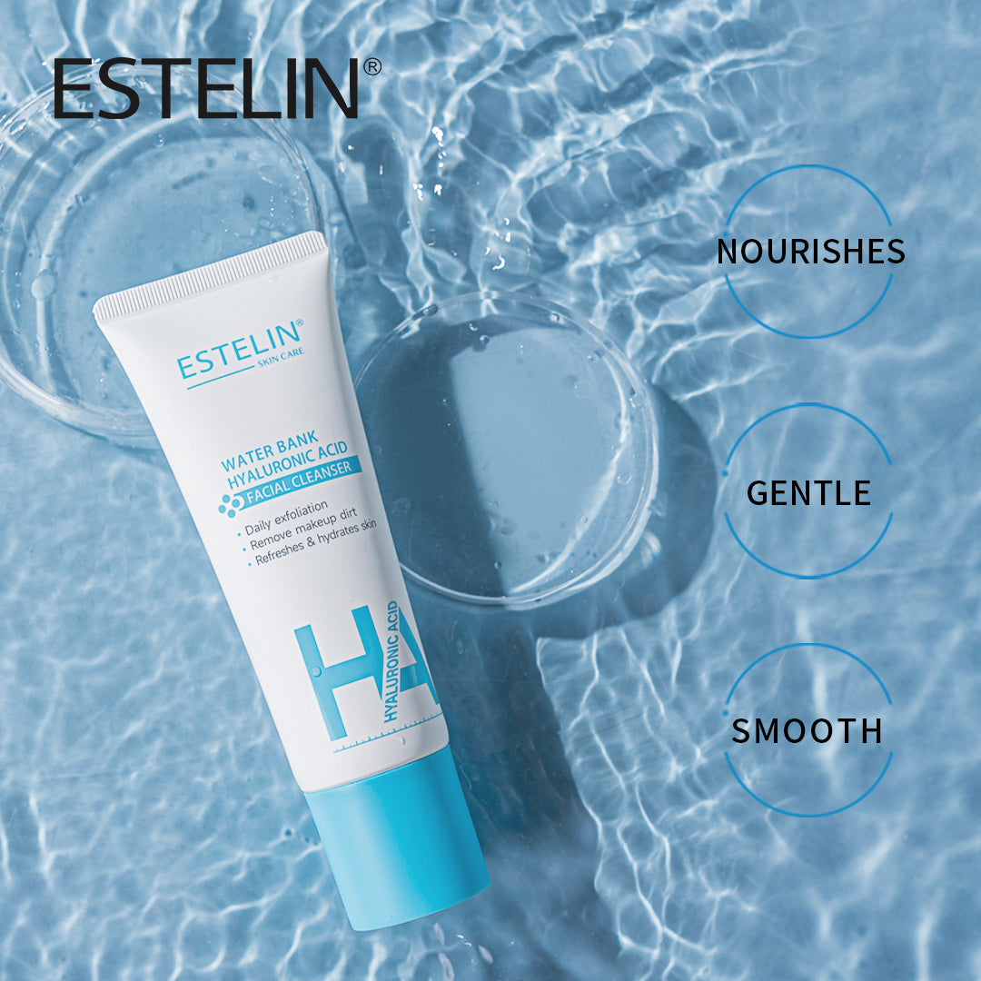 Water bank hyaluronic acid facial cleanser