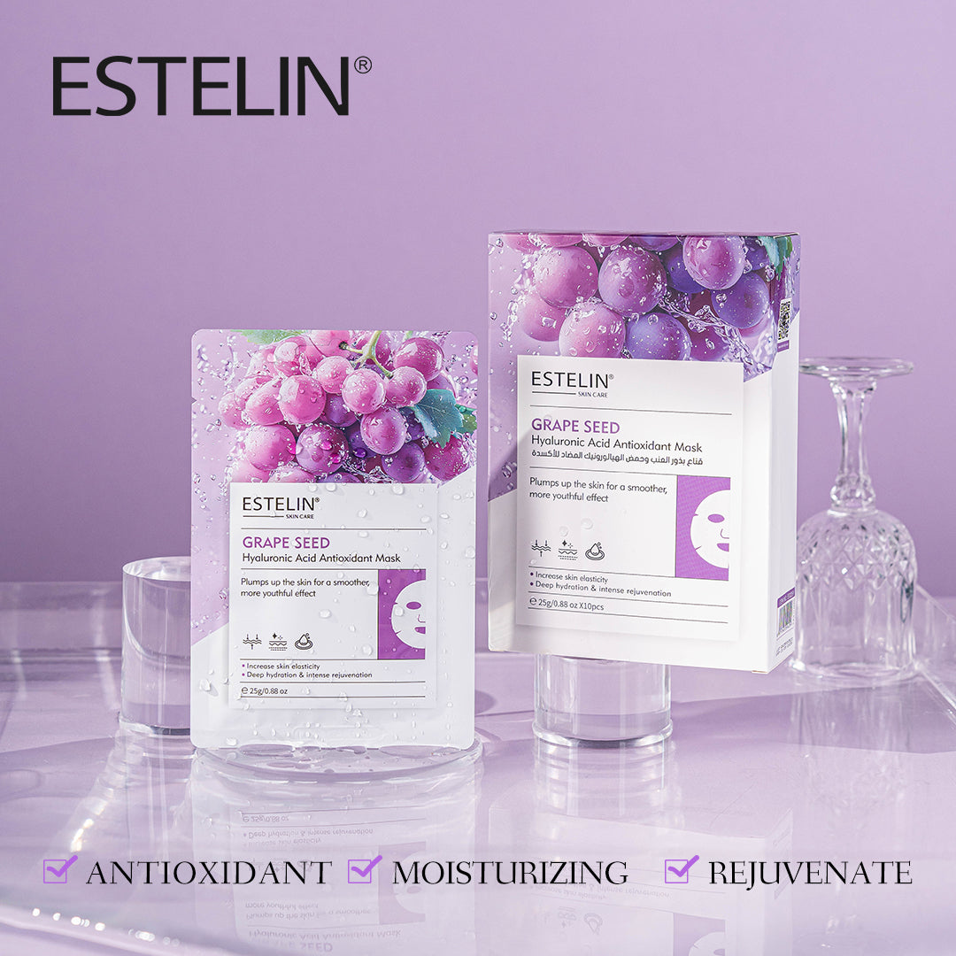 Grape Seed & Hyaluronic Acid Antioxidant Mask