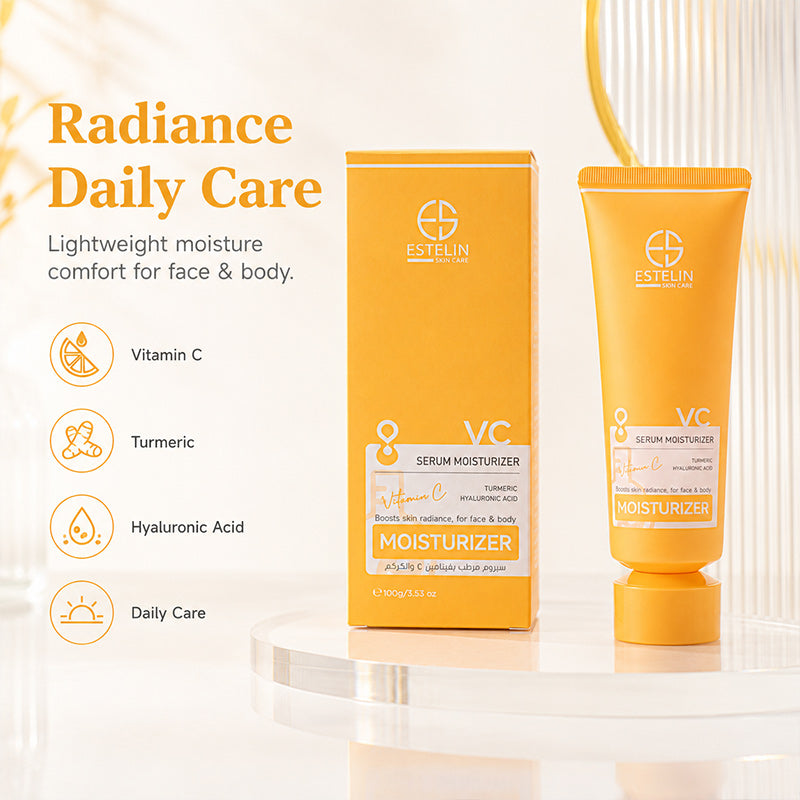 Estelin Vitamin C & Hyaluronic Acid Serum Moisturizer