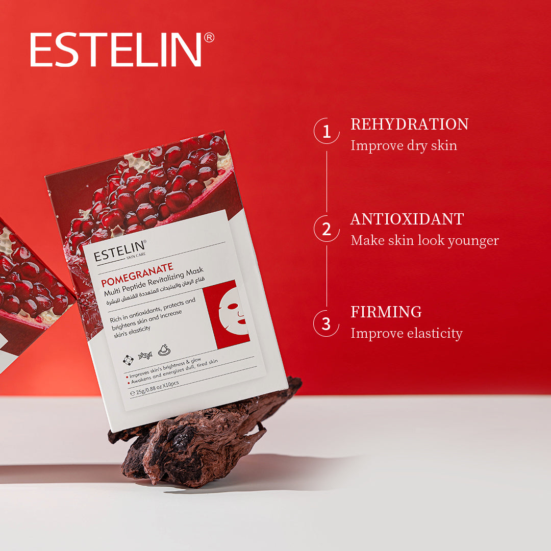 Pomegranate  & Multi Peptide Revitalizing Mask
