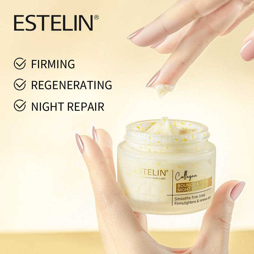 Bouncy & firm collagen night cream