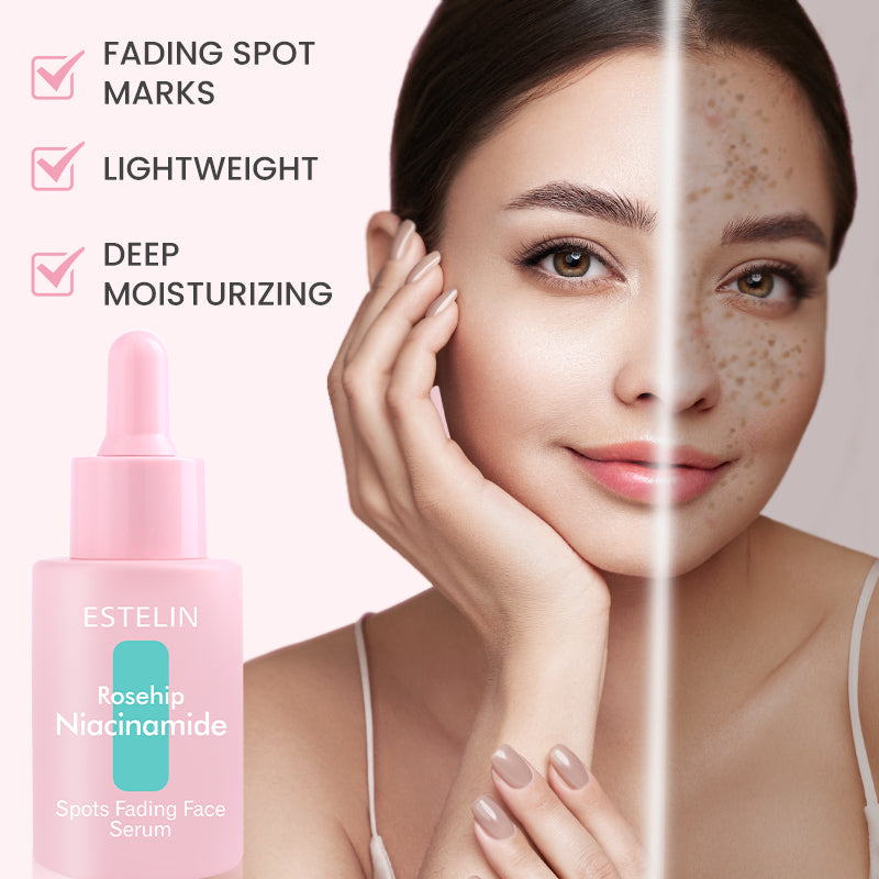 Rosehip& Niacinamide spots fading face serum