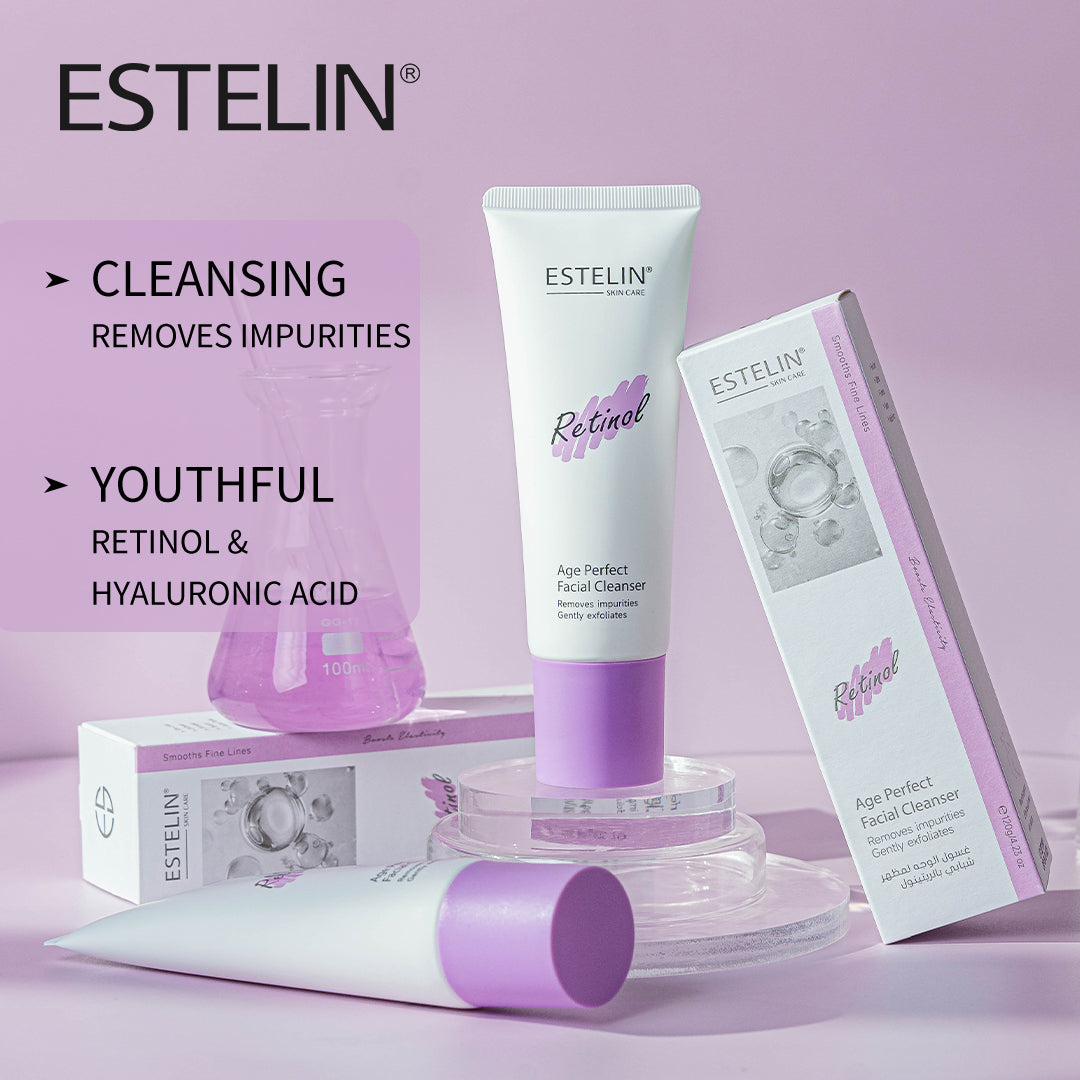 Retinol age perfect facial cleanser