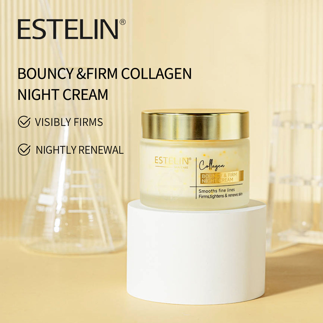 Bouncy & firm collagen night cream
