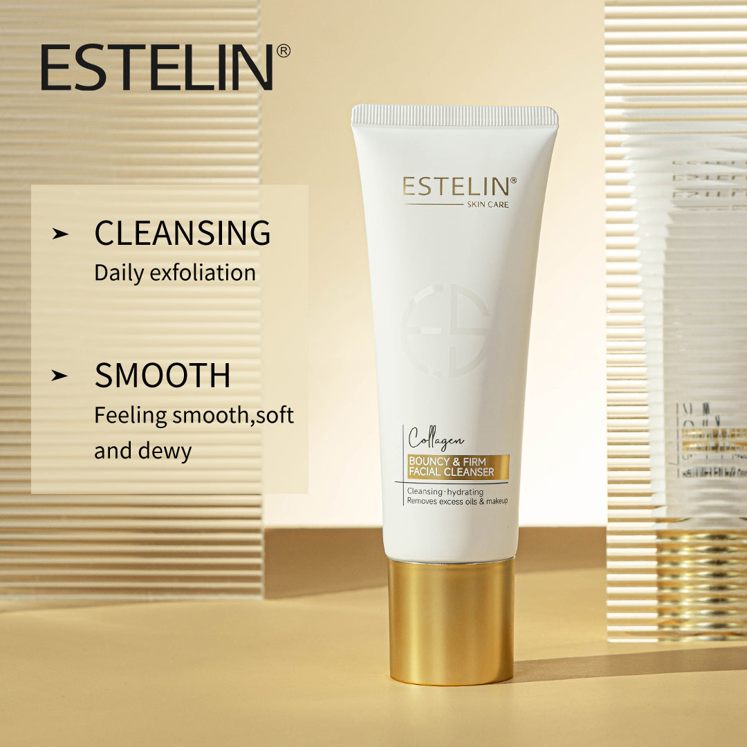 Bouncy & firm collagen facial cleanser