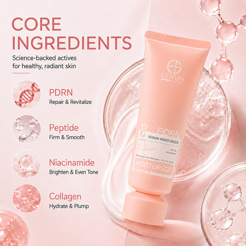 Estelin PDRN Peptide Serum Moisturizer