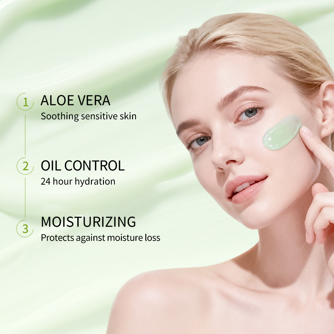 Estelin Aloe Vera Soothing Moisturizing Cream With Tea Tree