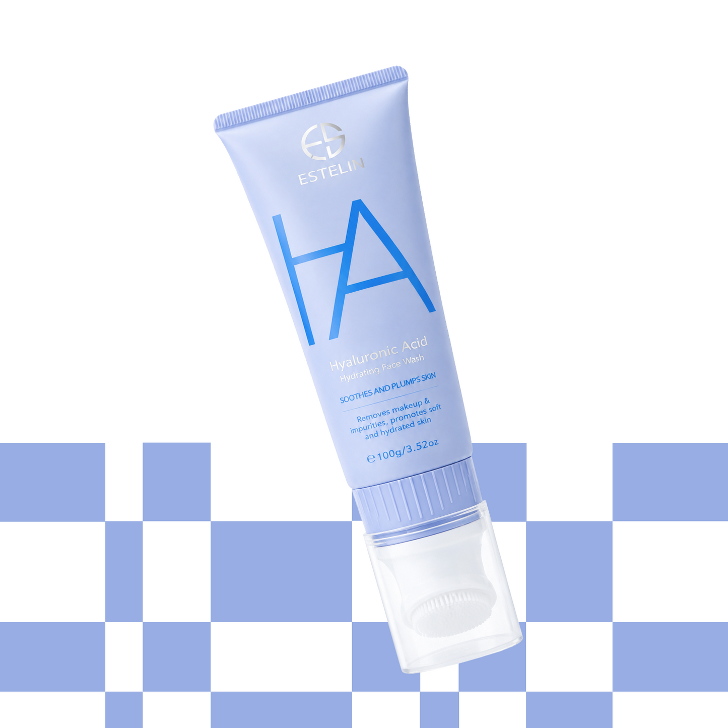 Hyaluronic acid hydrating face wash