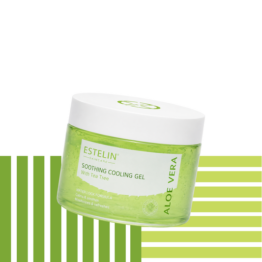 Estelin Aloe Vera Soothing Cooling Gel With Tea Tree