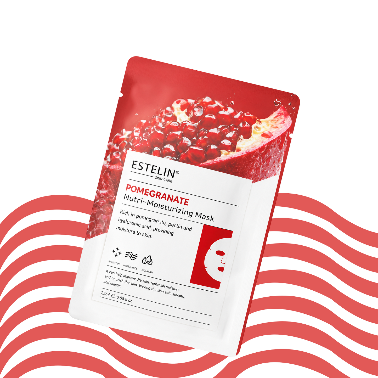 Pomegranate  & Multi Peptide Revitalizing Mask