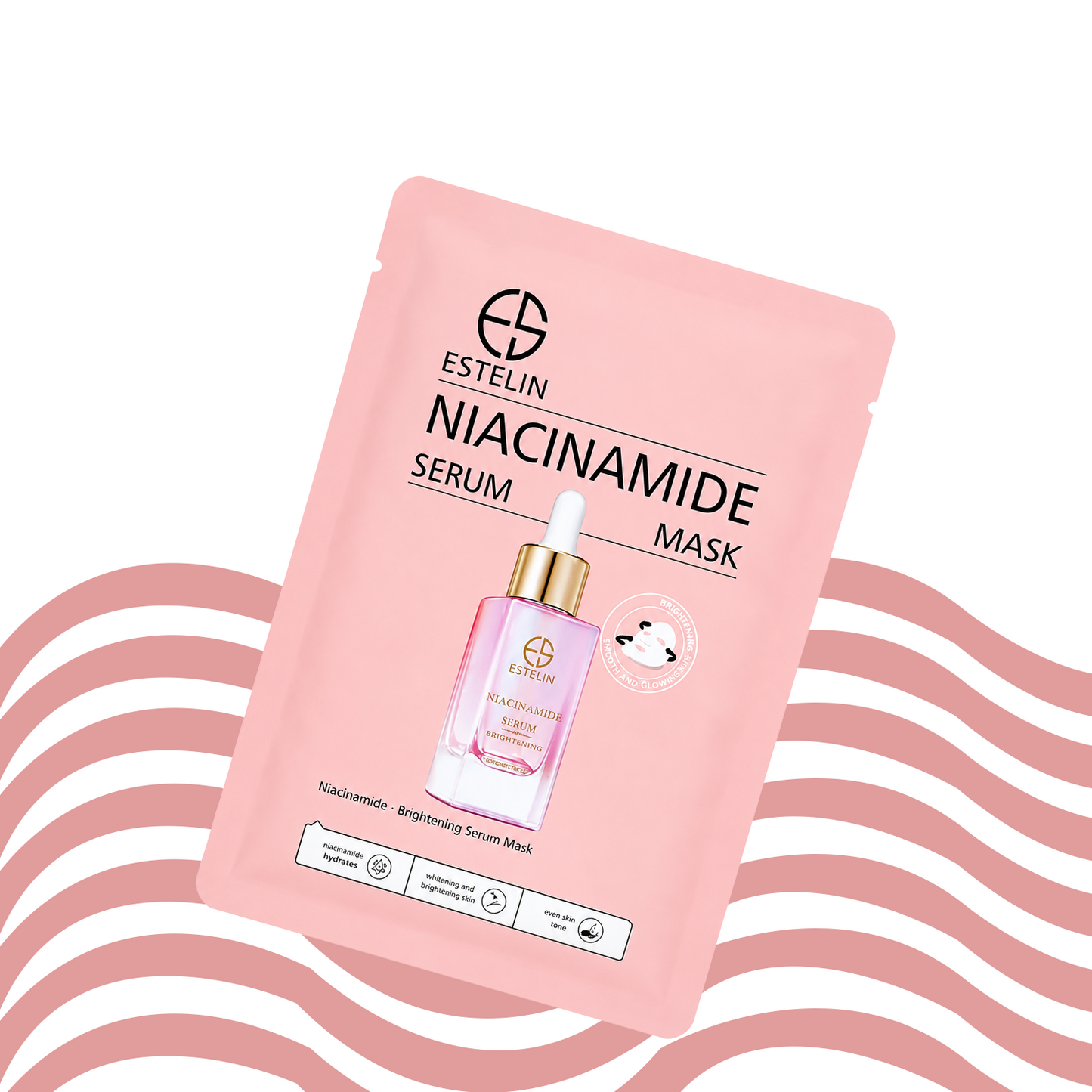 Niacinamide brightening serum mask