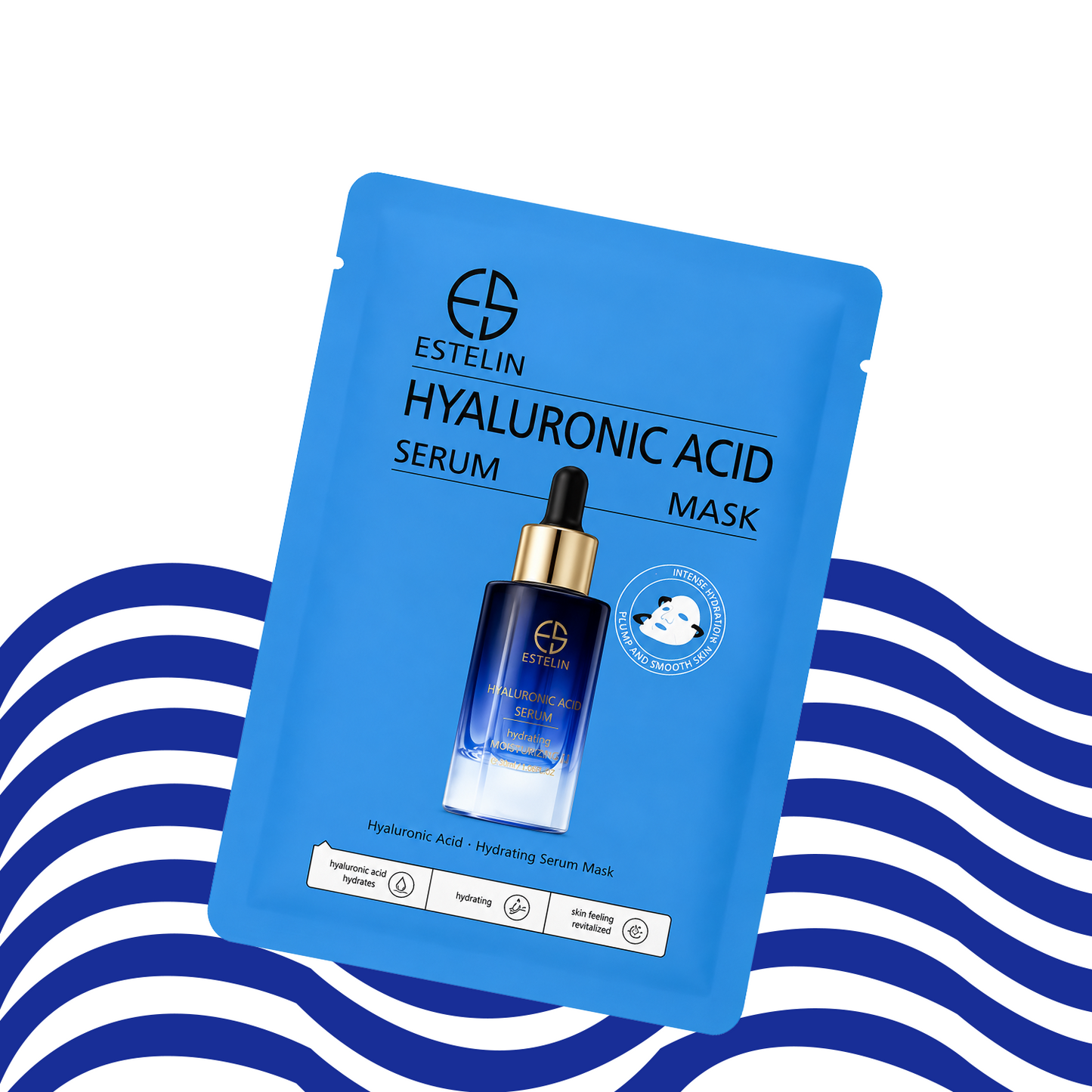 Hyaluronic acid hydrating serum mask