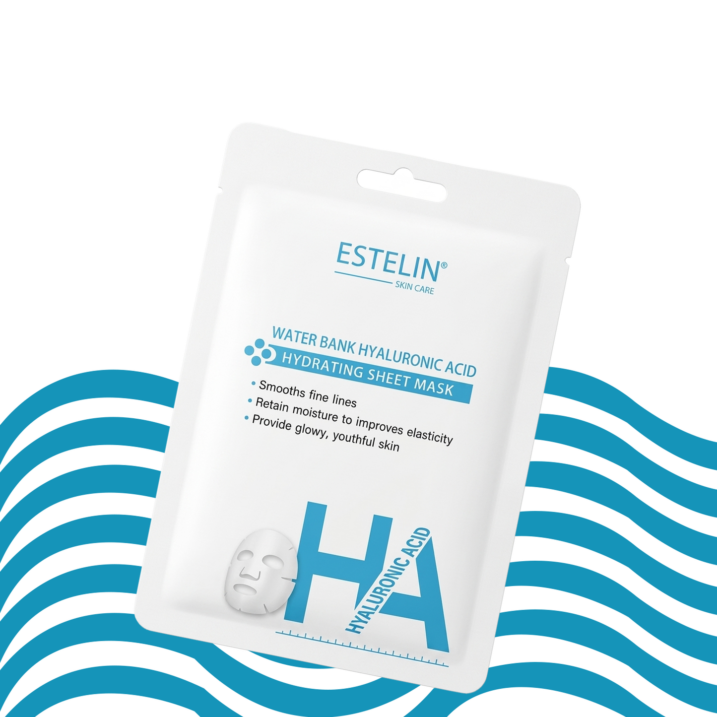 Water bank hyaluronic acid hydrating sheet mask