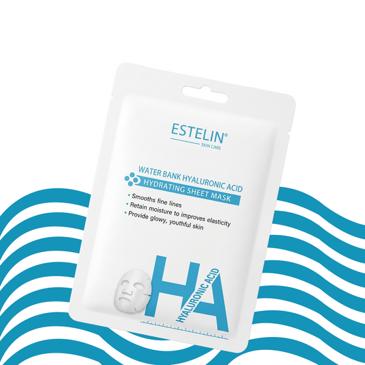 Water bank hyaluronic acid hydrating sheet mask