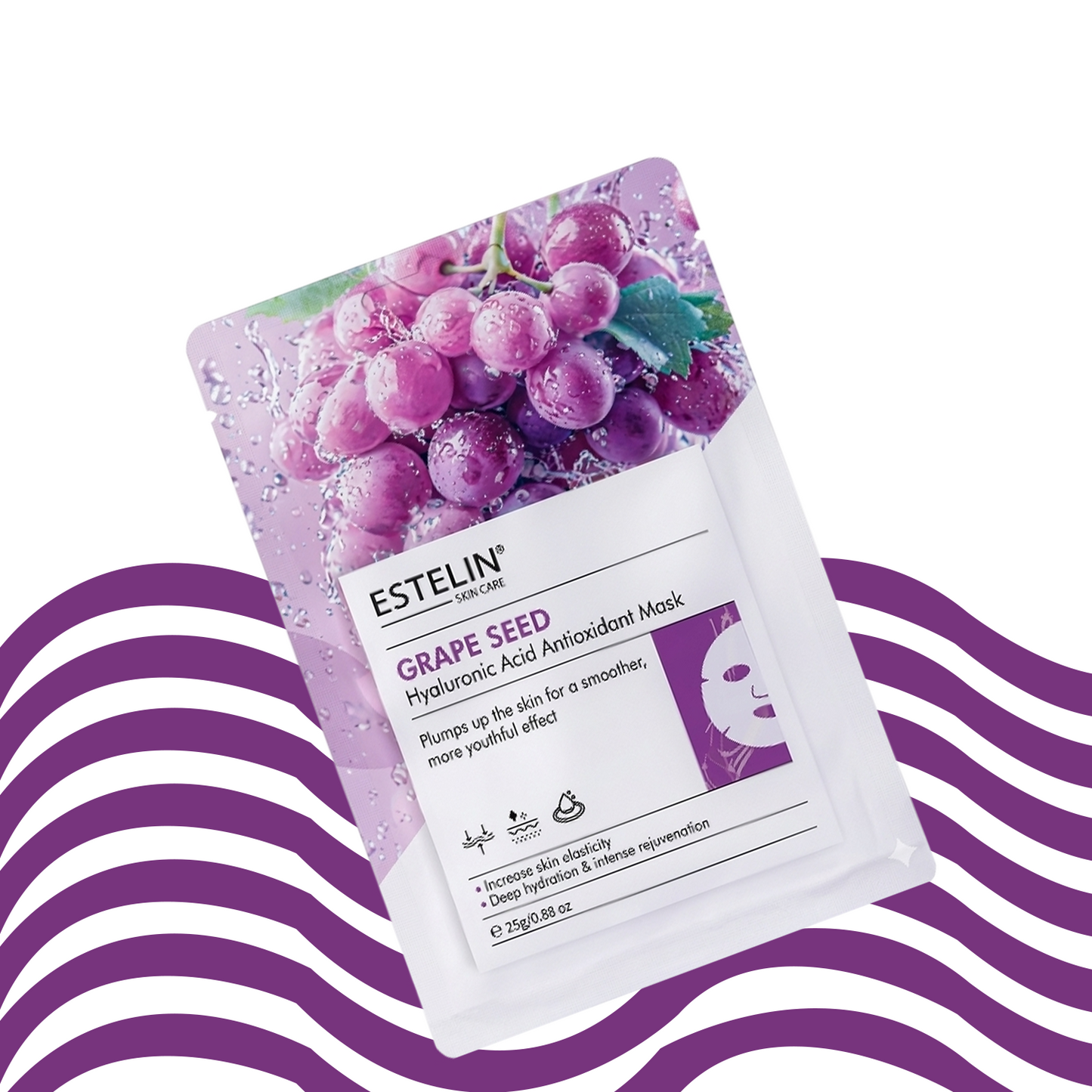 Grape Seed & Hyaluronic Acid Antioxidant Mask