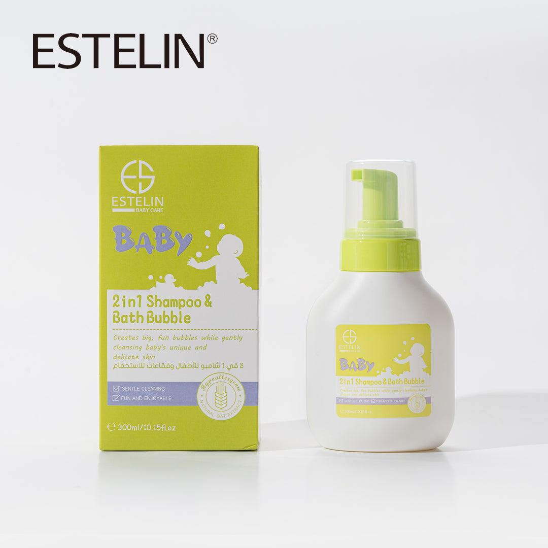 Baby 2 in 1 shampoo & bath bubble