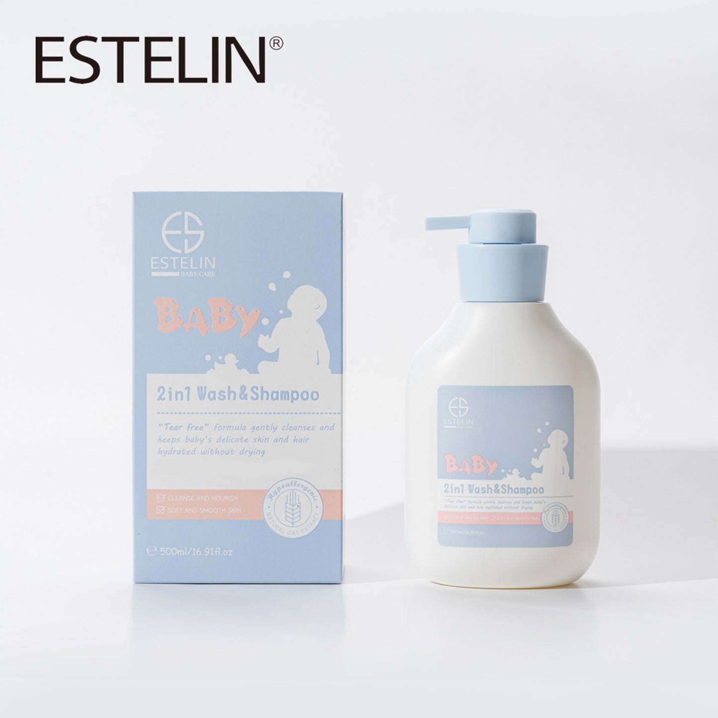 Baby 2 in 1 wash & shampoo