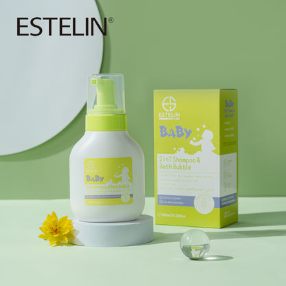 Baby 2 in 1 shampoo & bath bubble