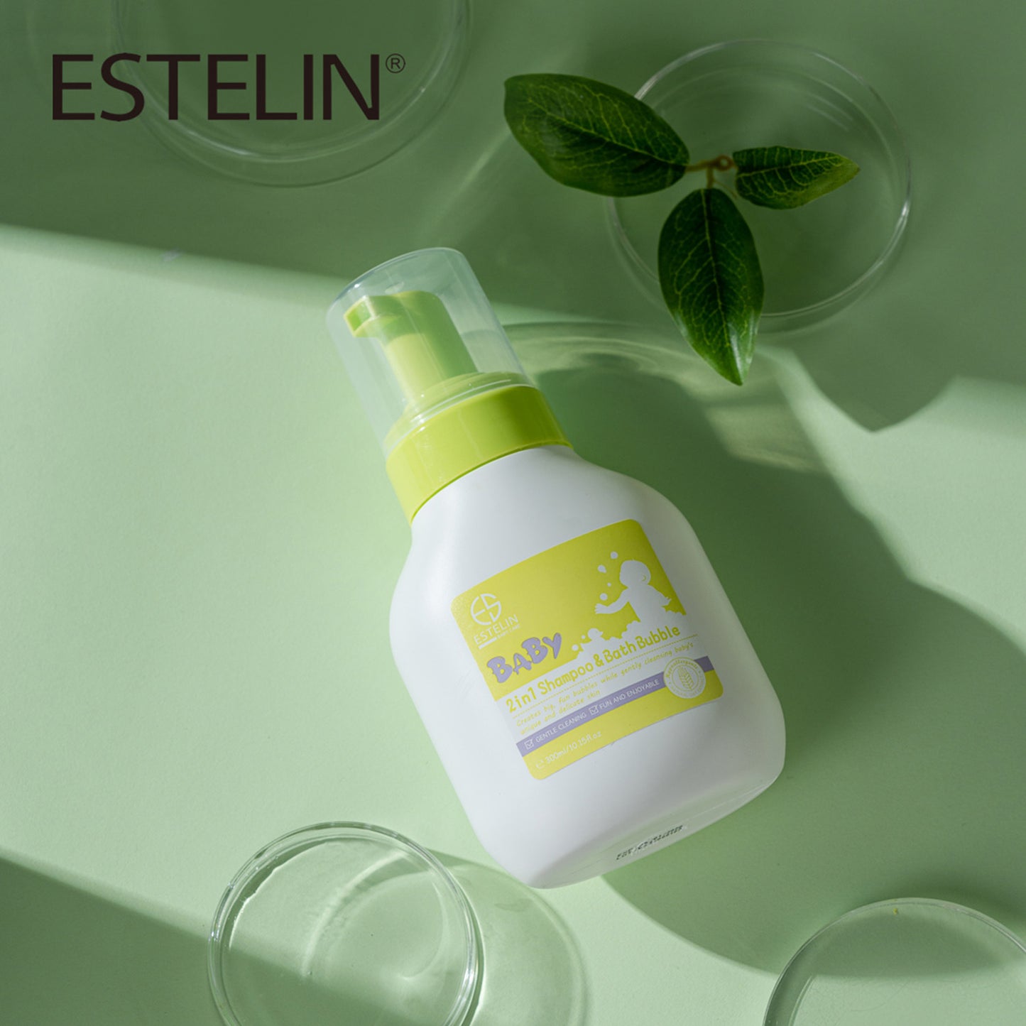 Baby 2 in 1 shampoo & bath bubble