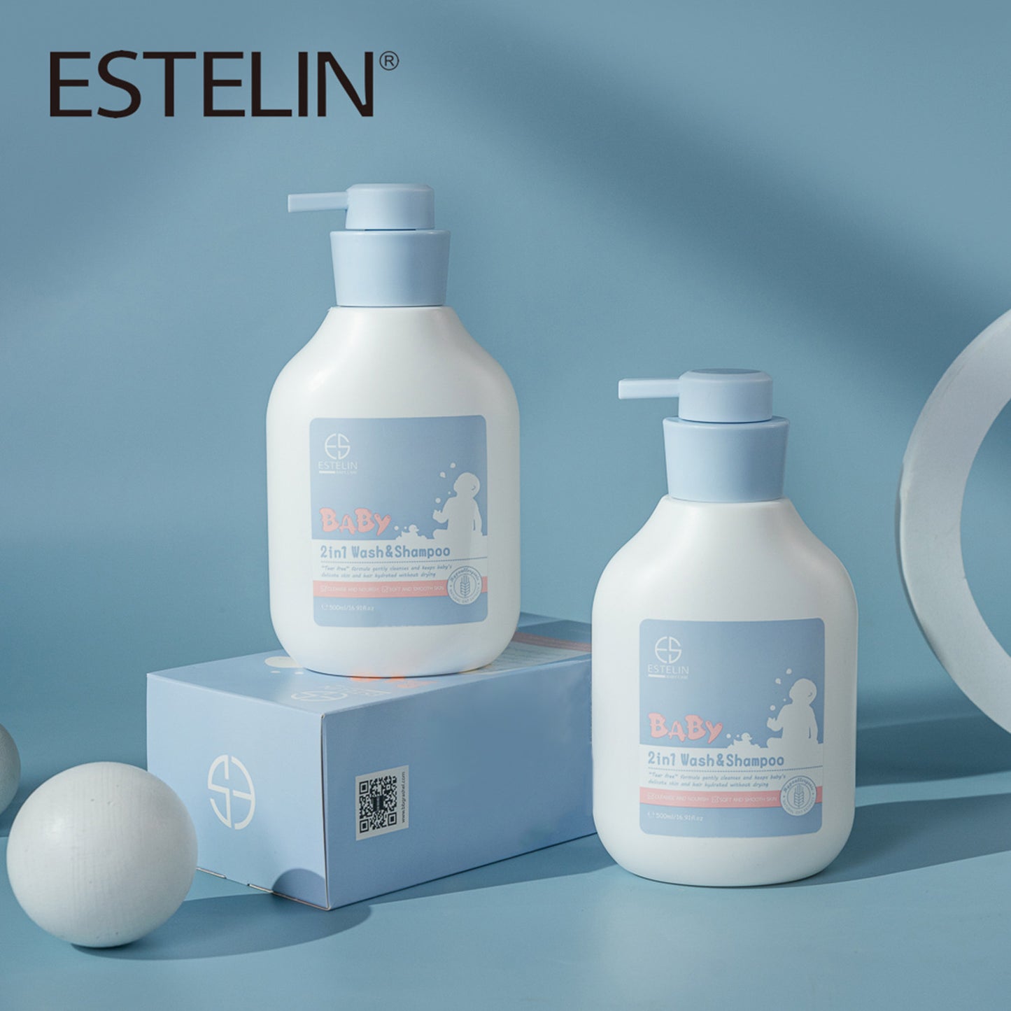 Baby 2 in 1 wash & shampoo