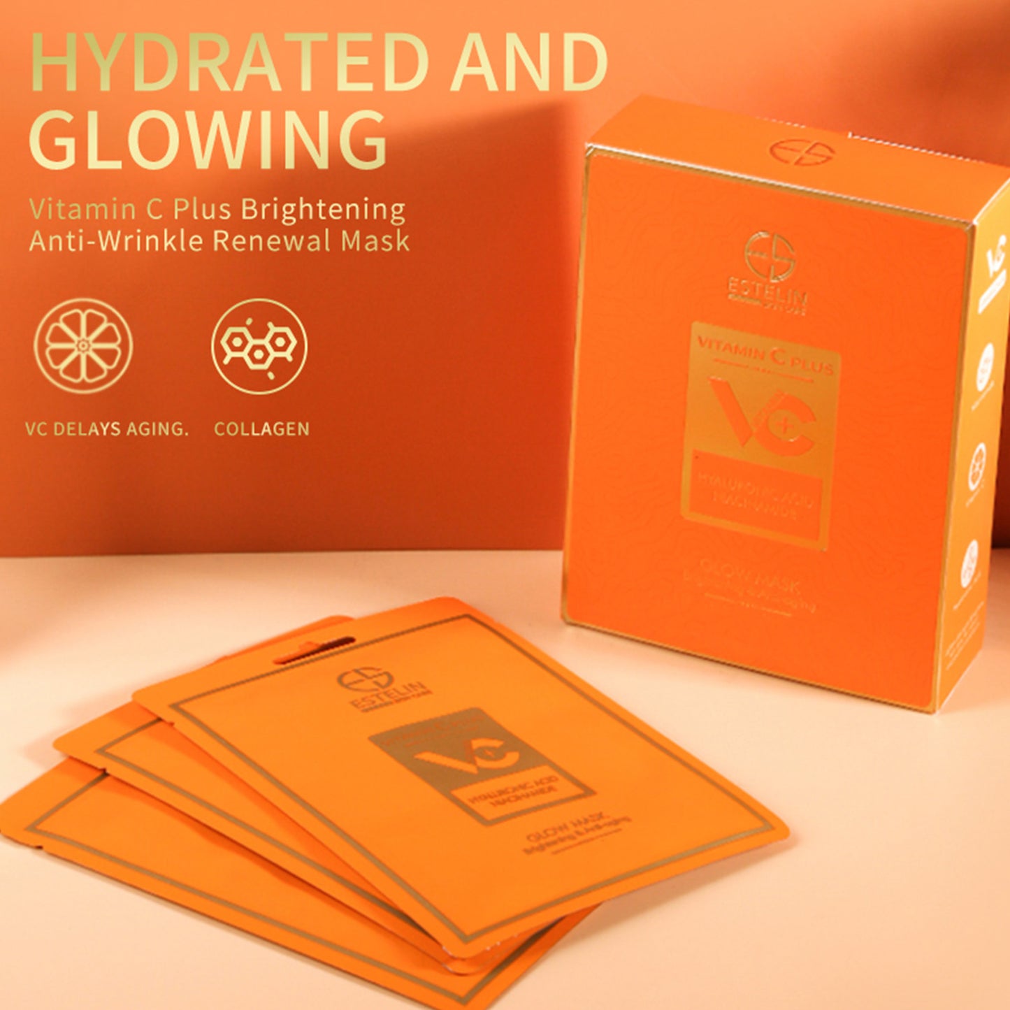 Vitamin C Plus brighteing & anti-aging glow mask