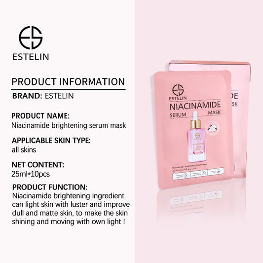Niacinamide brightening serum mask