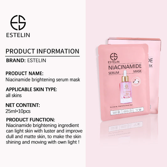 Niacinamide brightening serum mask