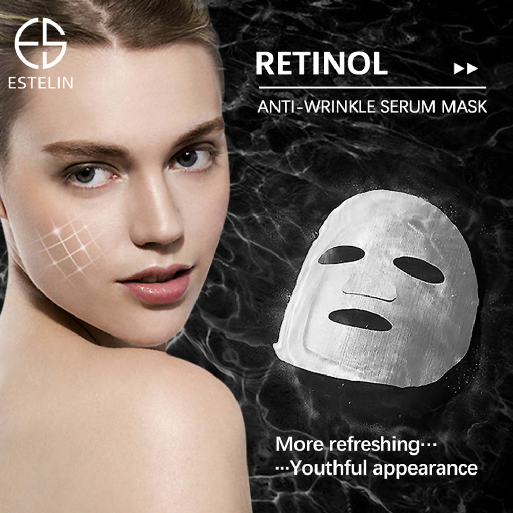 Retinol anti-wrinkle serum mask