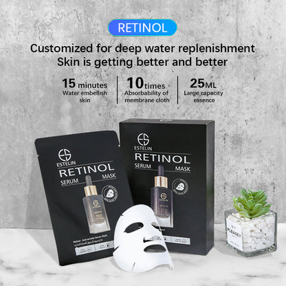 Retinol anti-wrinkle serum mask