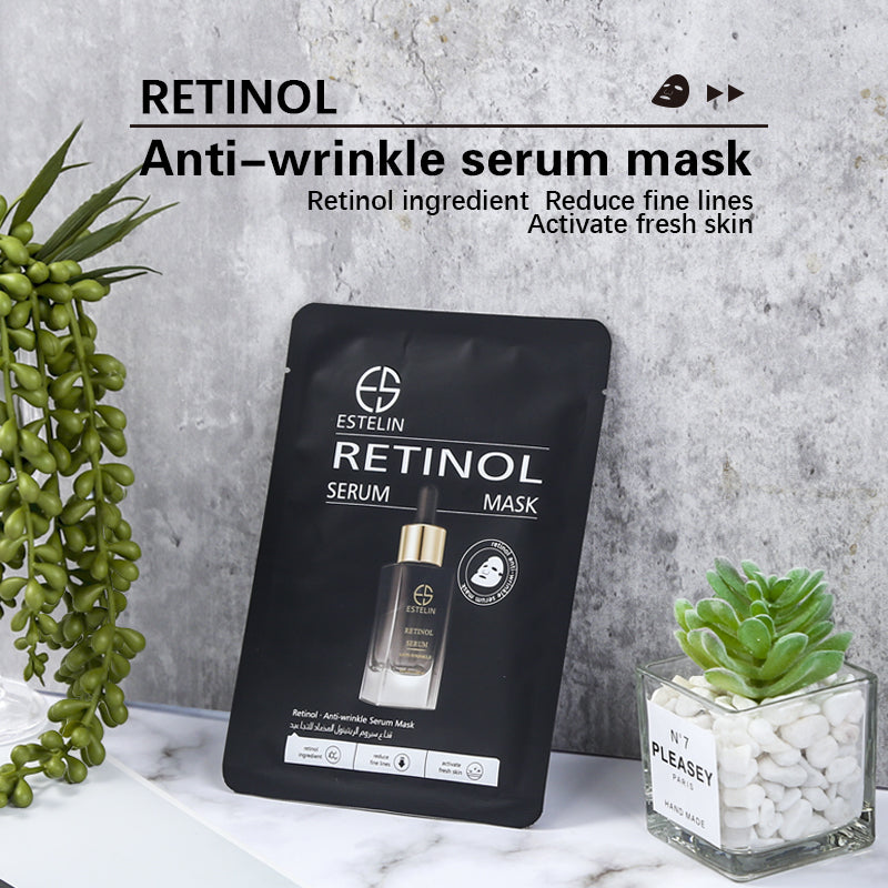 Retinol anti-wrinkle serum mask