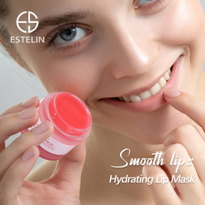 Peach Sugar lip scrub and lip mask & lip balm