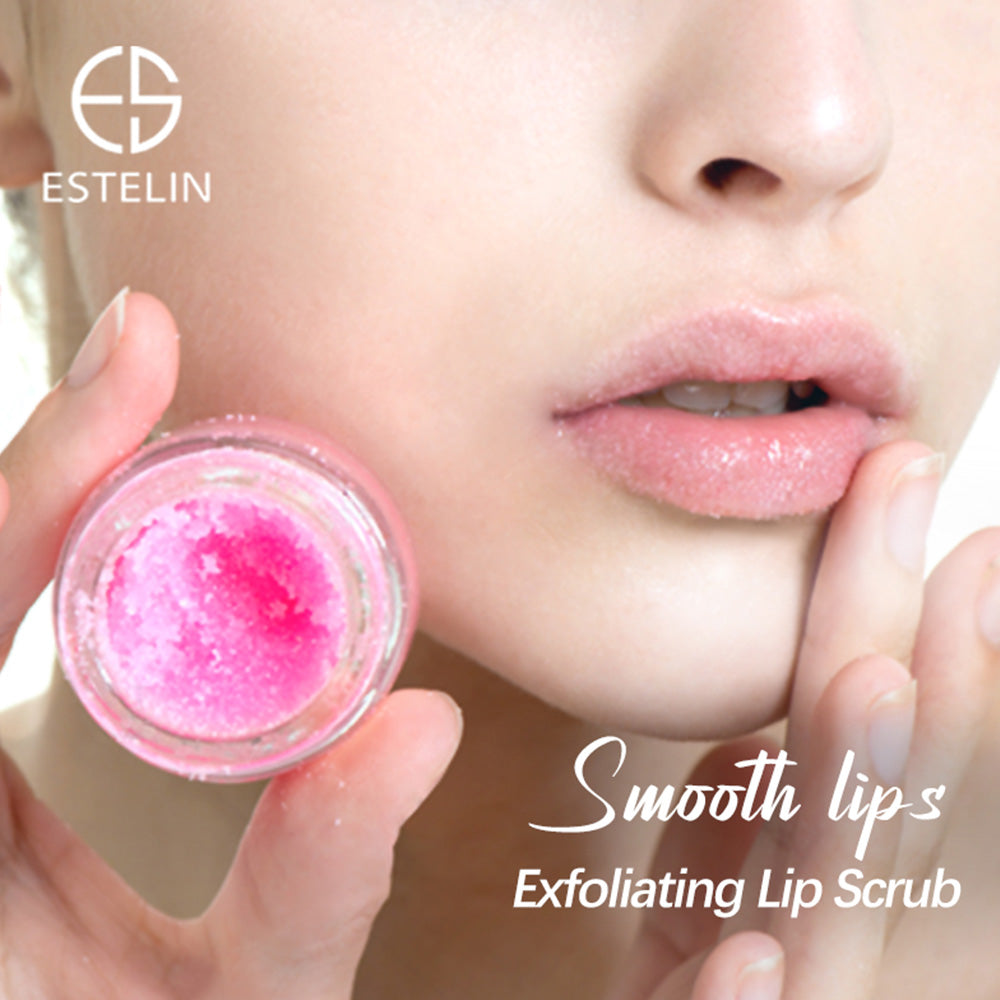 Peach Sugar lip scrub and lip mask & lip balm