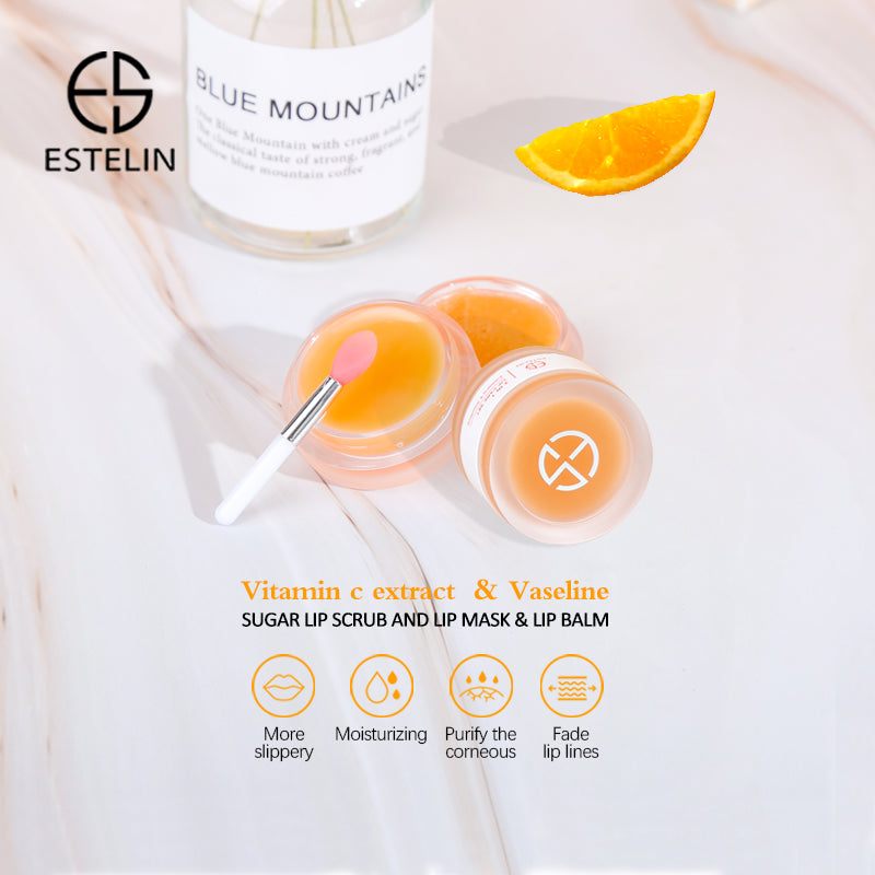 Vitamin c Sugar lip scrub and lip mask & lip balm