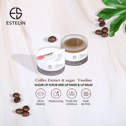 Coffee Sugar lip scrub and lip mask & lip balm