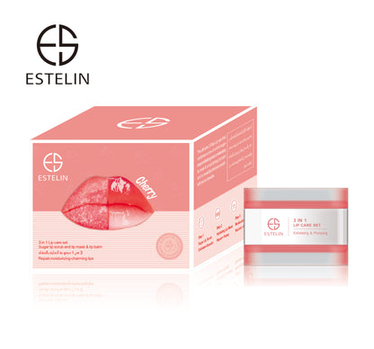 Cherry Sugar lip scrub and lip mask & lip balm