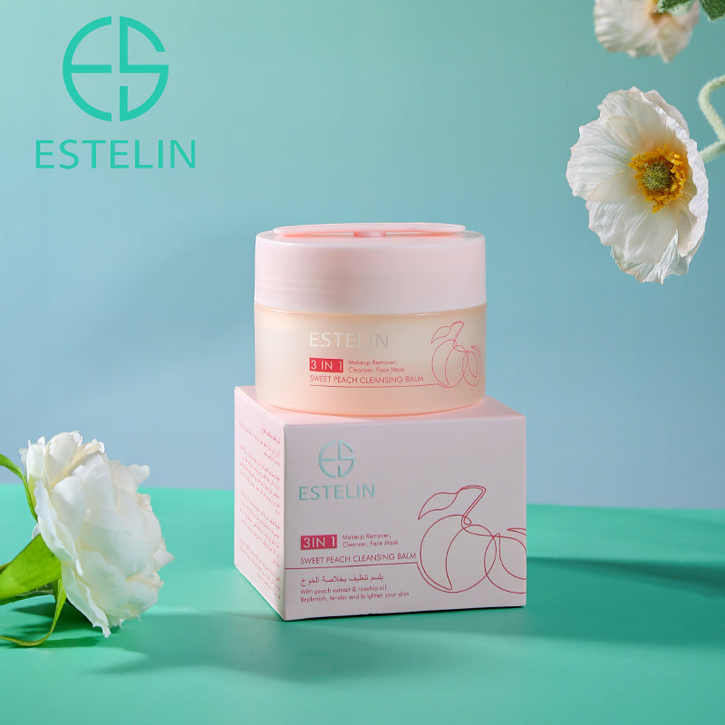 Sweet peach cleansing balm