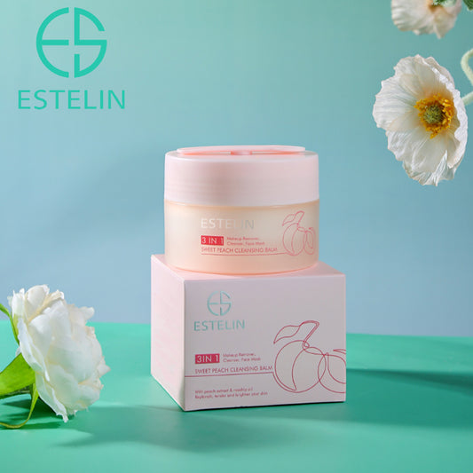 Sweet peach cleansing balm