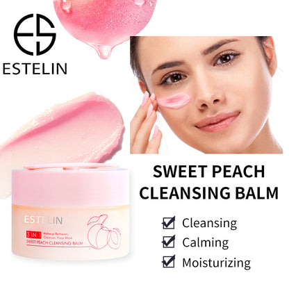Sweet peach cleansing balm