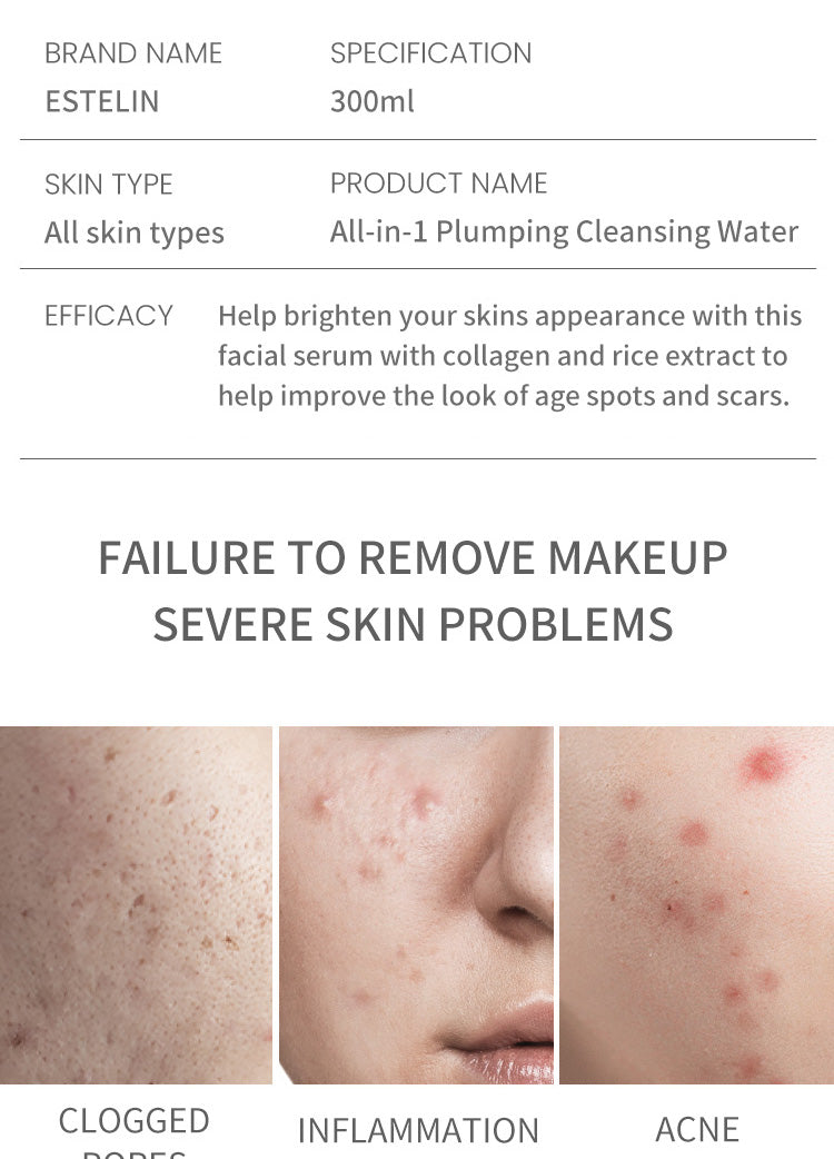 ESTELIN Micellar Cleansing Water with Cherry Blossom