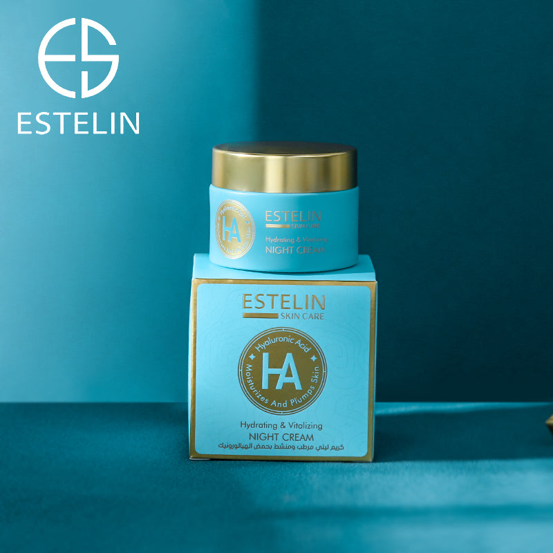 Hyaluronic acid hydrating & vitalizing night cream