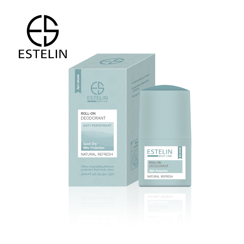 ESTELIN Body Care Roll-On Deodorant - Natural Refresh