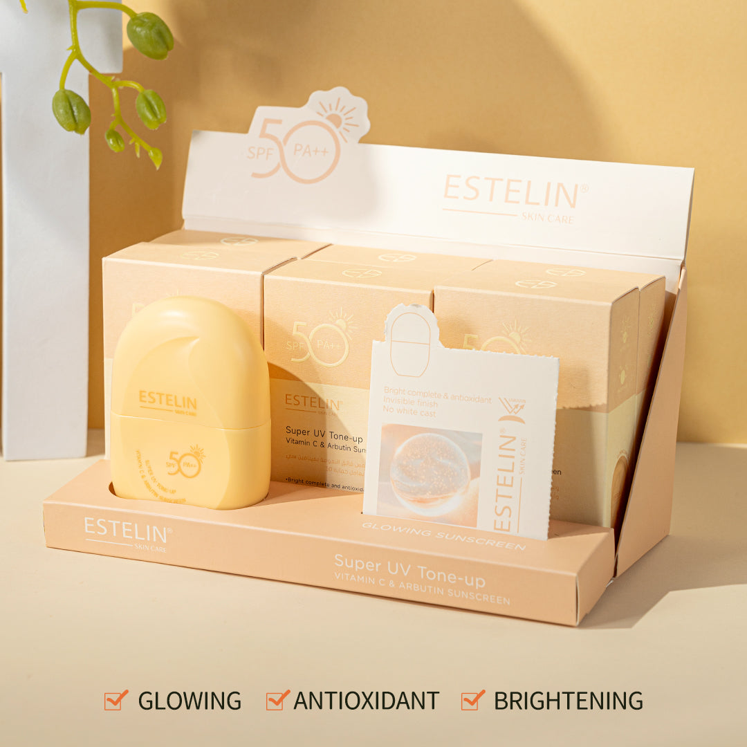 Super UV Tone-Up Vitamin C & Arbutin Sunscreen SPF50