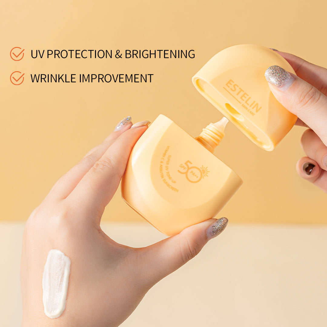 Super UV Tone-Up Vitamin C & Arbutin Sunscreen SPF50