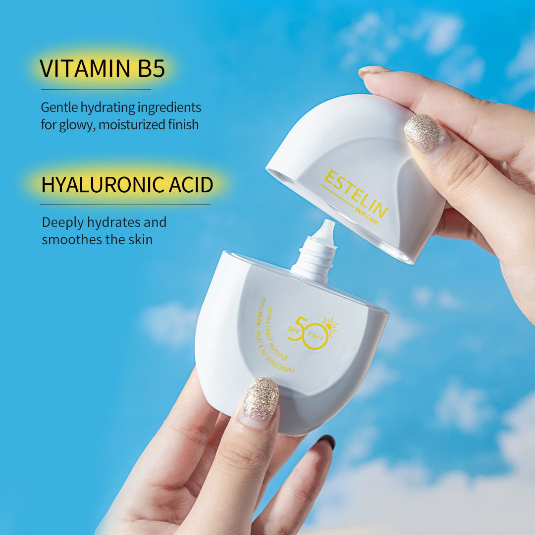 Ultra Light Invisible Hyaluronic Acid & B5 Sunscreen SPF50