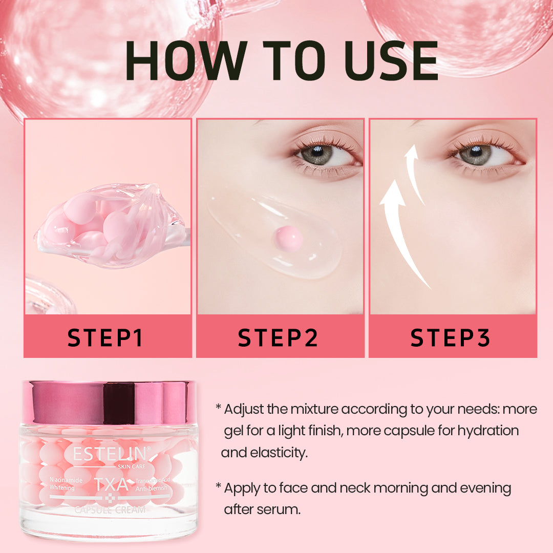 Niacinamide Tranexamic Acid Whitening Capsule Cream