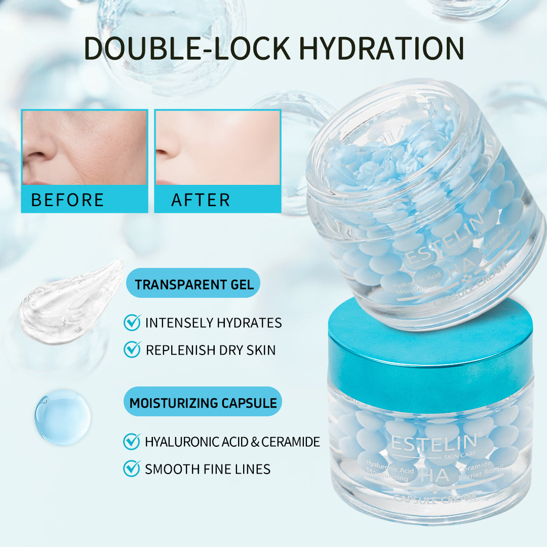 Hyaluronic Acid & Ceramide Moisturizing Capsule Cream